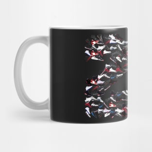 Sneakers Collage no. 23 - Pixelated ! Mug